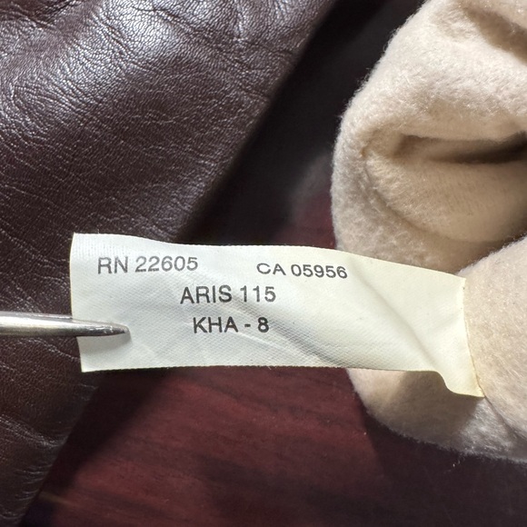 Isotoner Leather Gloves Thinsulate Lined Brown Size 8 - Picture 2 of 4